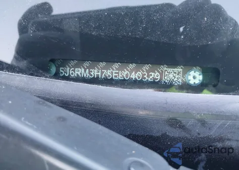 2014 Honda Cr-V Ex-L из США, поврежденный, VIN 5J6RM3H75EL040329